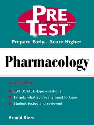 cover image of Pharmacology
